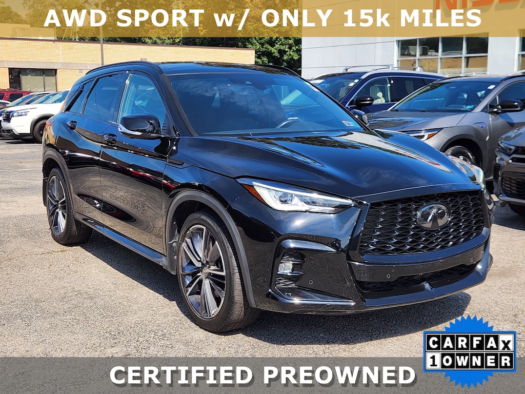 Certified 2023 INFINITI QX50 SPORT SPORT AWD