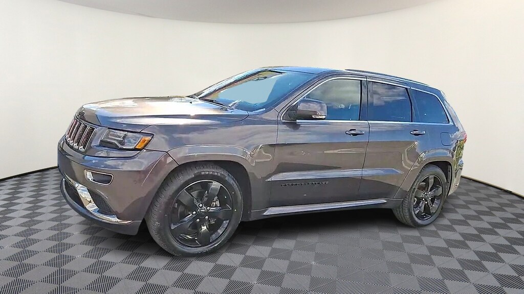 Used 2016 Jeep Grand Cherokee Overland 4x4 SUV