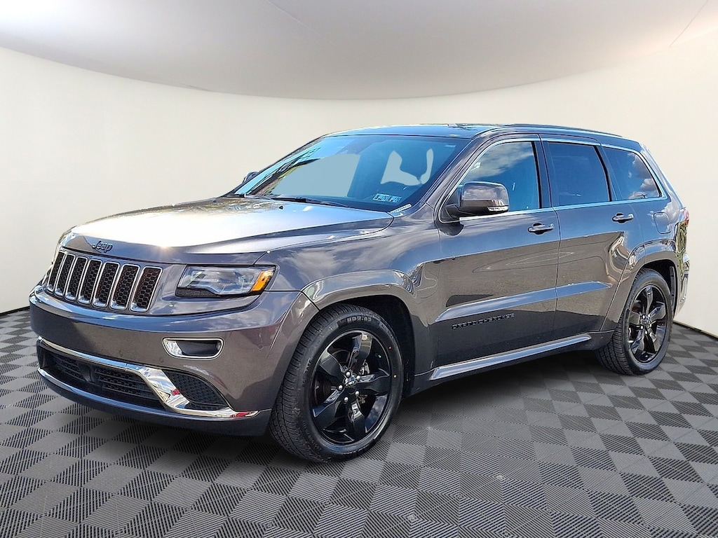 Used 2016 Jeep Grand Cherokee Overland 4x4 SUV