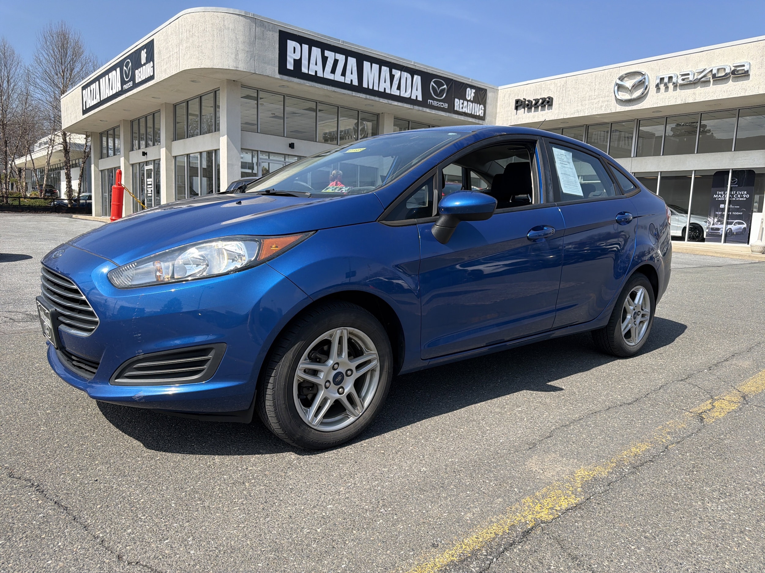 Used 2019 Ford Fiesta SE with VIN 3FADP4BJ6KM131367 for sale in Reading, PA