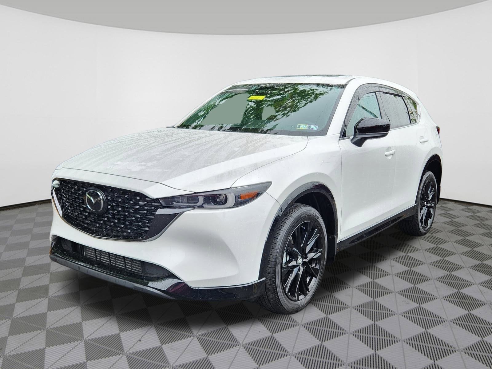 Certified 2024 Mazda CX-5 Carbon Turbo with VIN JM3KFBAY4R0424955 for sale in Reading, PA
