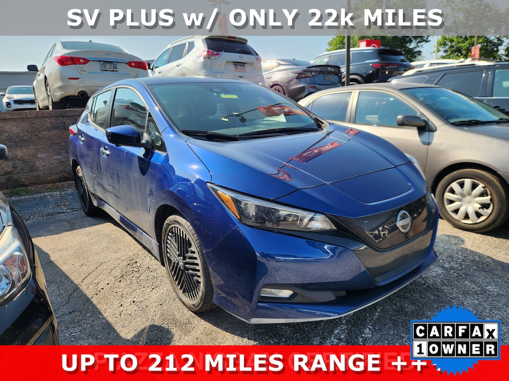 Certified 2023 Nissan LEAF SV PLUS Hatchback