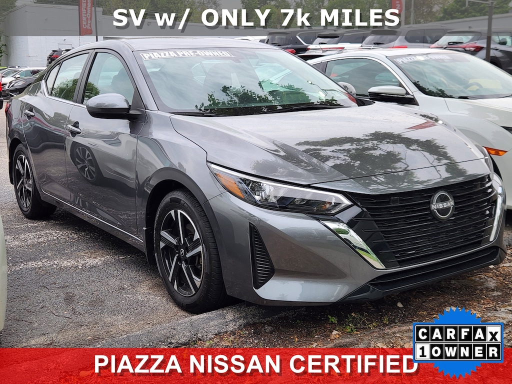 Certified 2024 Nissan Sentra SV Sedan