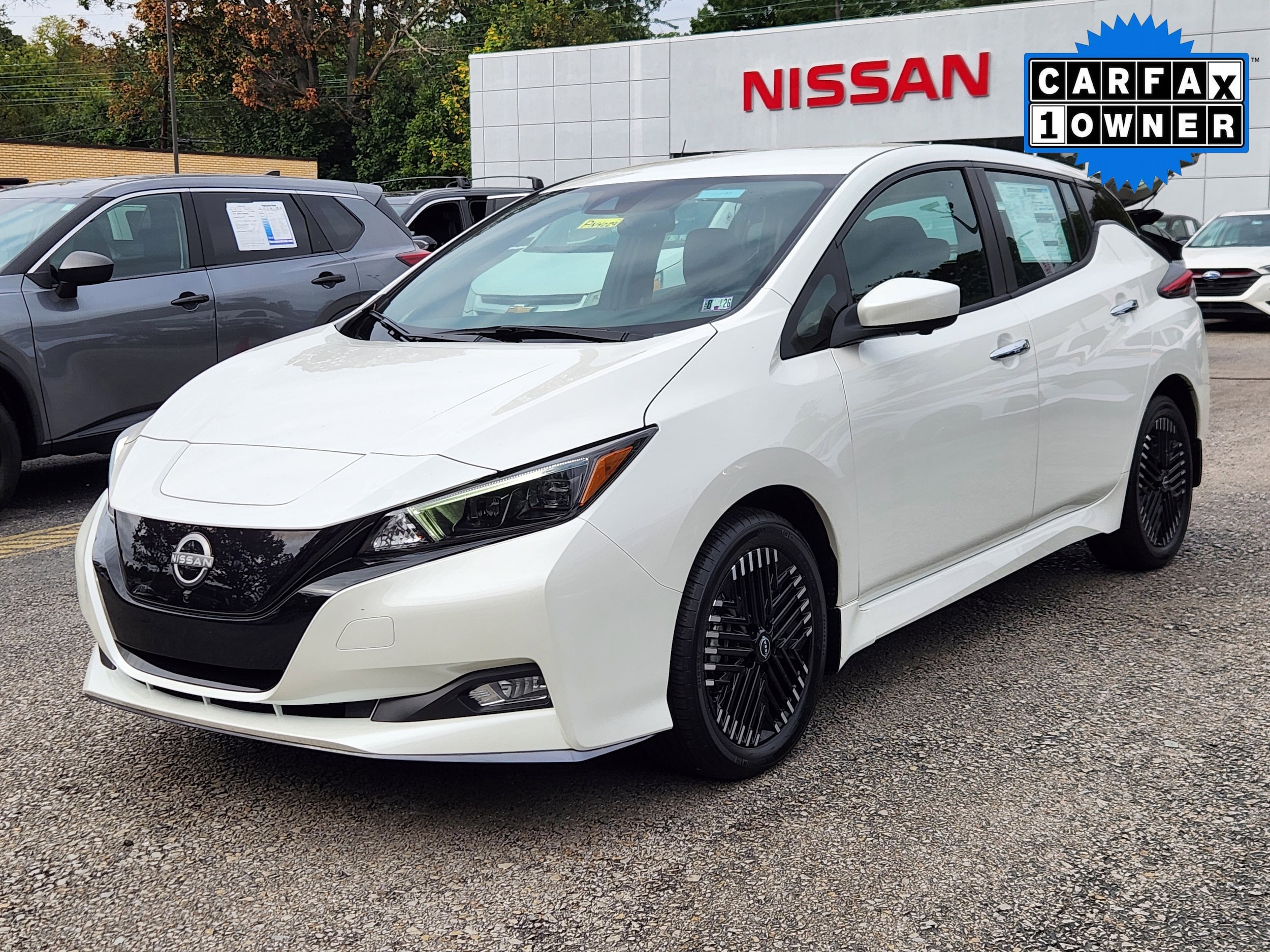 Certified 2024 Nissan LEAF SV PLUS with VIN 1N4CZ1CV2RC551208 for sale in Ardmore, PA
