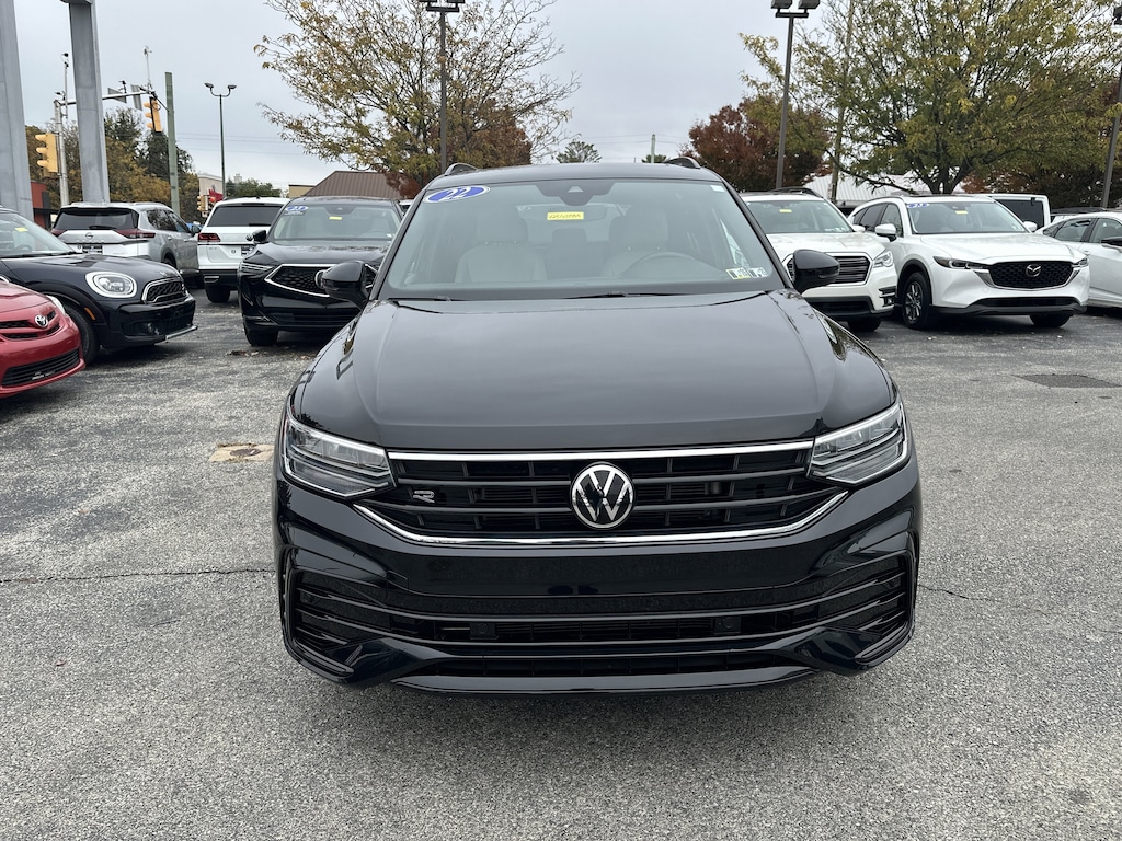 Certified 2022 Volkswagen Tiguan 2.0T SE R-Line Black SUV