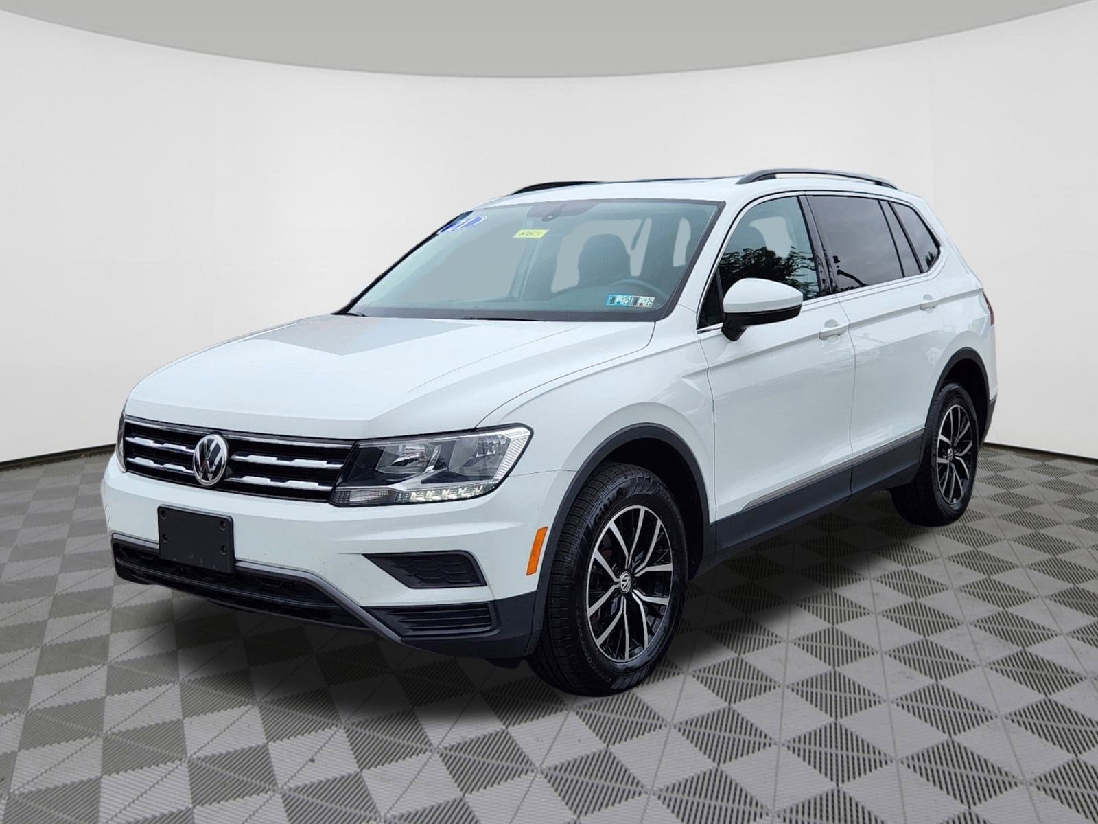 Certified 2021 Volkswagen Tiguan SE with VIN 3VV2B7AX0MM085448 for sale in Ardmore, PA