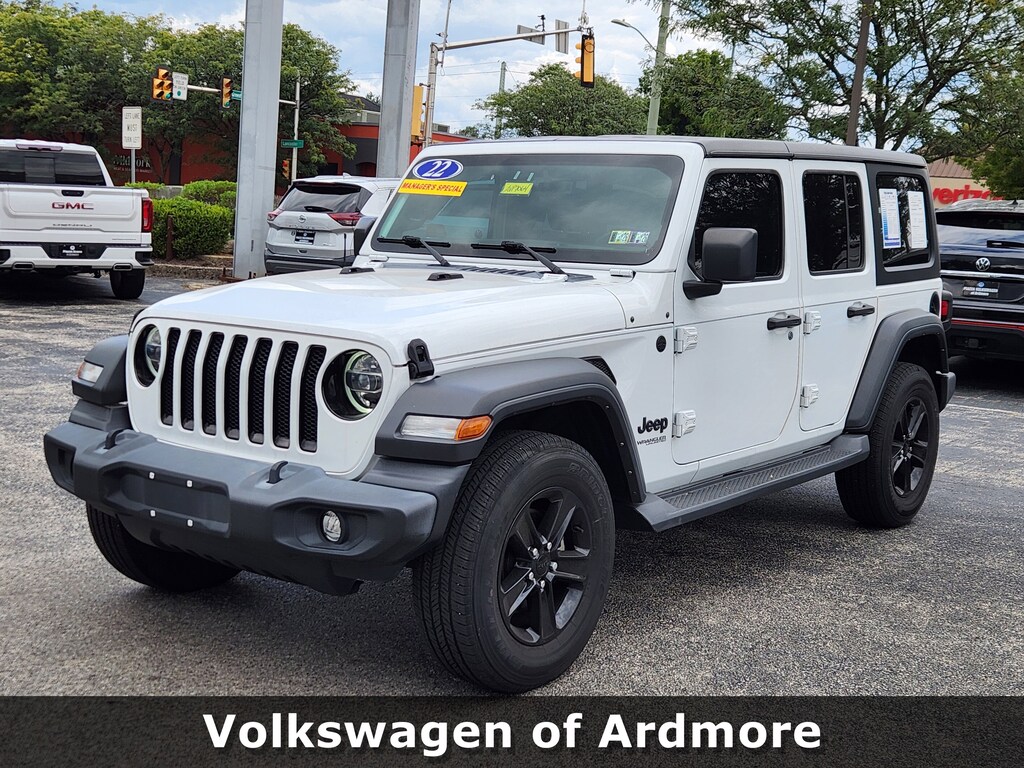 Used 2022 Jeep Wrangler Unlimited Sport SUV