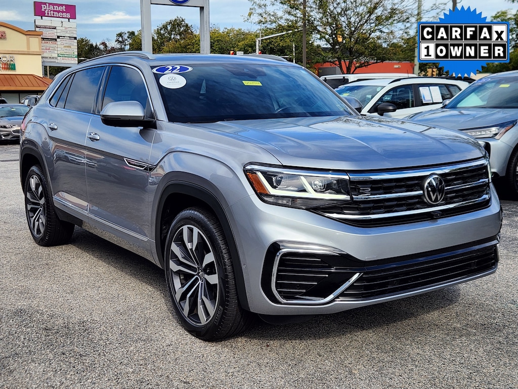 Certified 2022 Volkswagen Atlas Cross Sport 3.6L V6 SEL Premium R-Line SUV