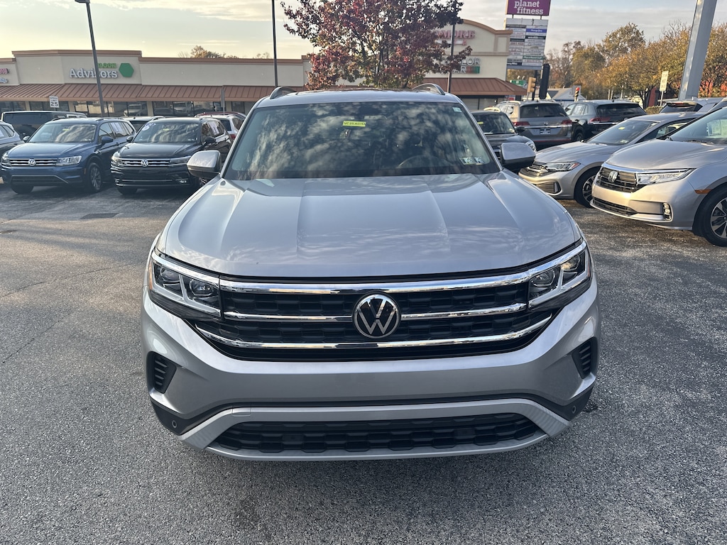 Used 2021 Volkswagen Atlas 3.6L V6 SE w/Technology 4MOTION SUV