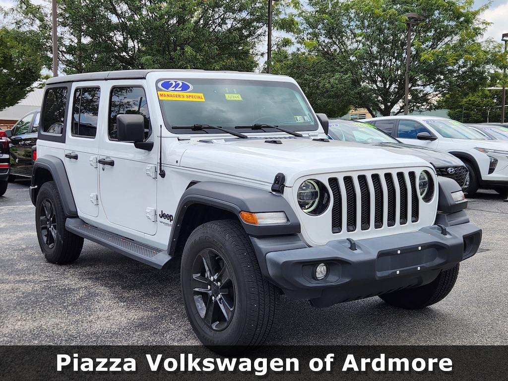 Used 2022 Jeep Wrangler Unlimited Sport SUV