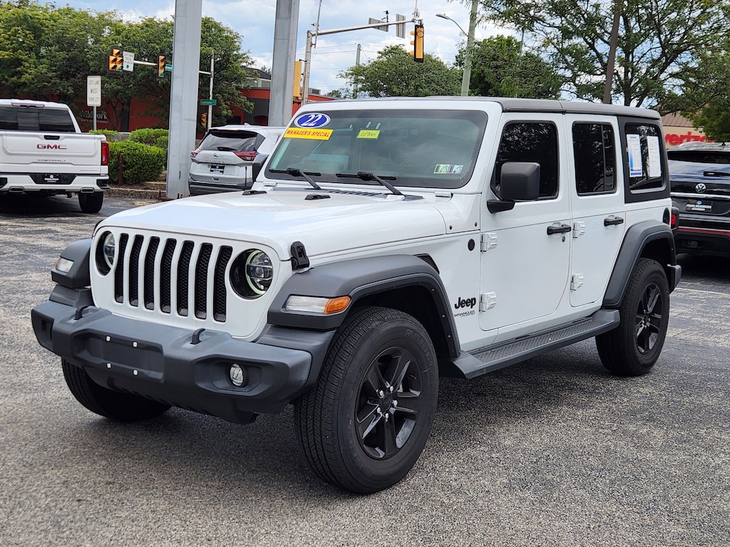 Used 2022 Jeep Wrangler Unlimited Sport SUV