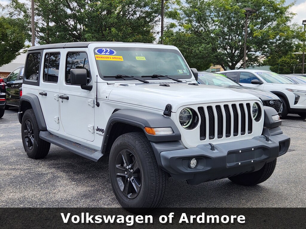 Used 2022 Jeep Wrangler Unlimited Sport SUV