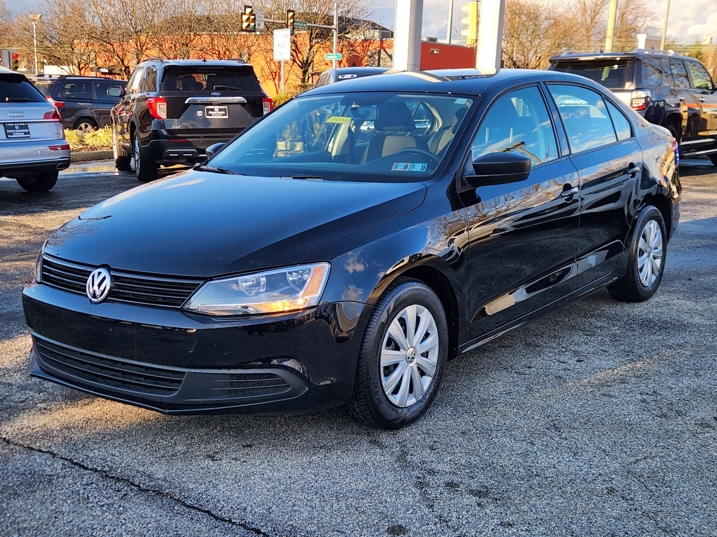 Used 2014 Volkswagen Jetta S with VIN 3VW2K7AJ5EM217791 for sale in Ardmore, PA