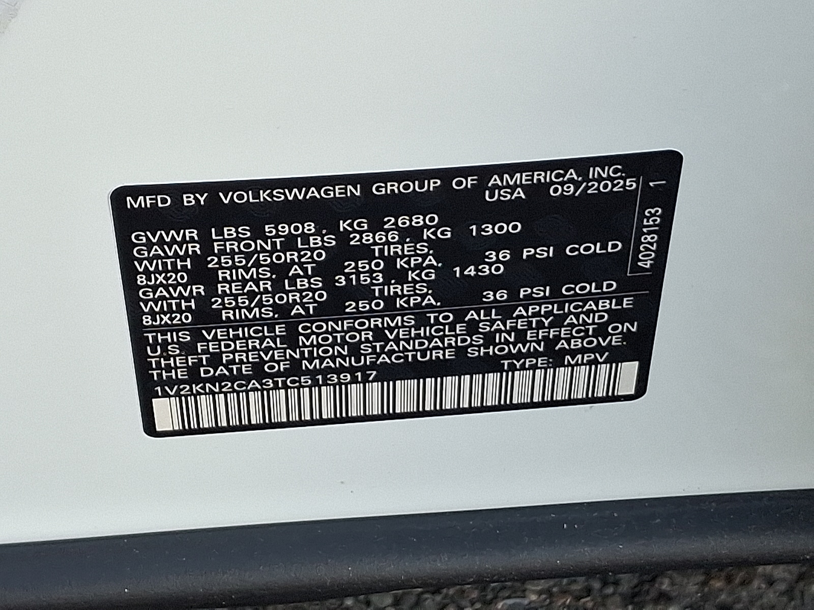 2026 Volkswagen Atlas SE w/Tech - Photo 10