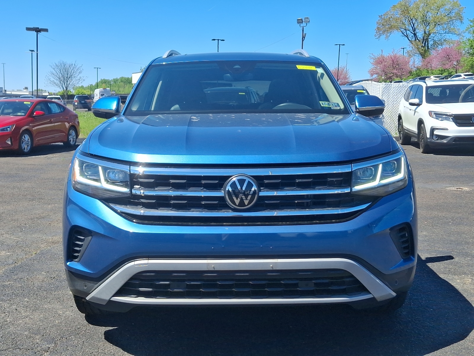 Used 2021 Volkswagen Atlas SEL with VIN 1V2BR2CAXMC522233 for sale in Langhorne, PA