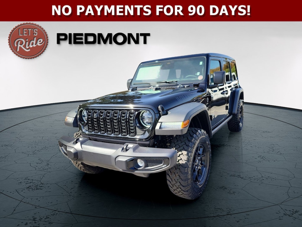 New 2026 Jeep Wrangler 4-DOOR WILLYS Sport Utility