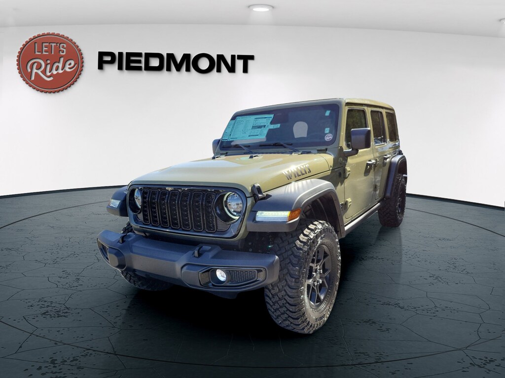 New 2026 Jeep Wrangler 4-DOOR WILLYS Sport Utility