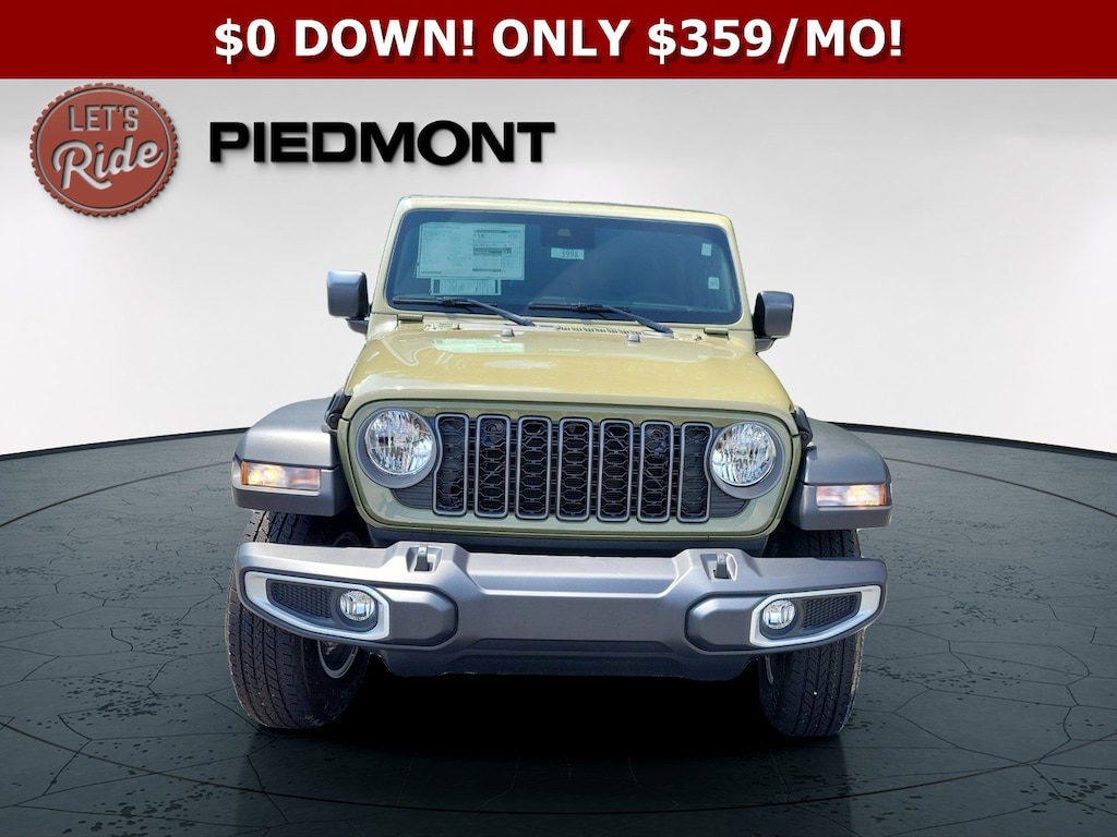 New 2025 Jeep Gladiator SPORT S 4X4 Pickup