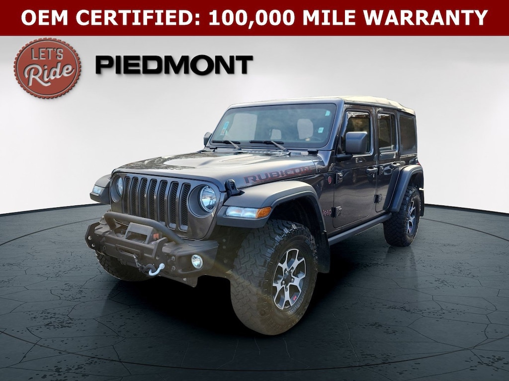 Certified 2020 Jeep Wrangler Rubicon 4x4 SUV
