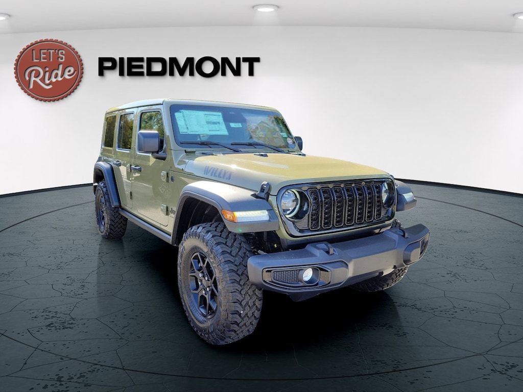 New 2026 Jeep Wrangler 4-DOOR WILLYS Sport Utility