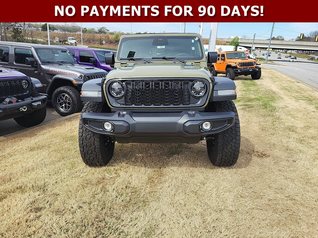 New 2026 Jeep Wrangler 4-DOOR WILLYS Sport Utility