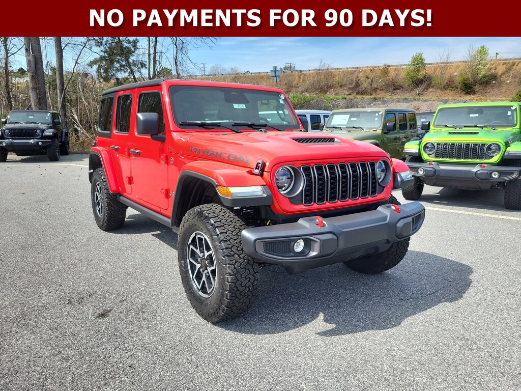 New 2026 Jeep Wrangler 4-DOOR RUBICON Sport Utility