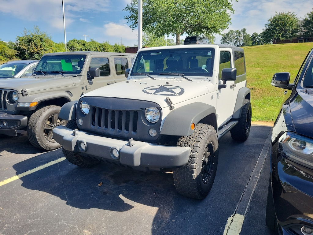 Used 2016 Jeep Wrangler JK 4WD 2dr Sport SUV