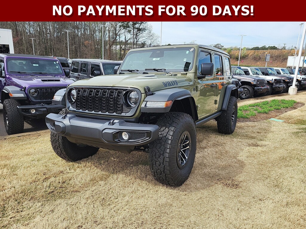 New 2026 Jeep Wrangler 4-DOOR WILLYS Sport Utility