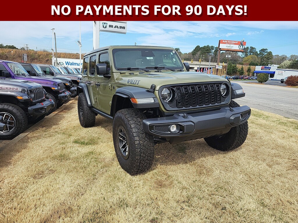 New 2026 Jeep Wrangler 4-DOOR WILLYS Sport Utility