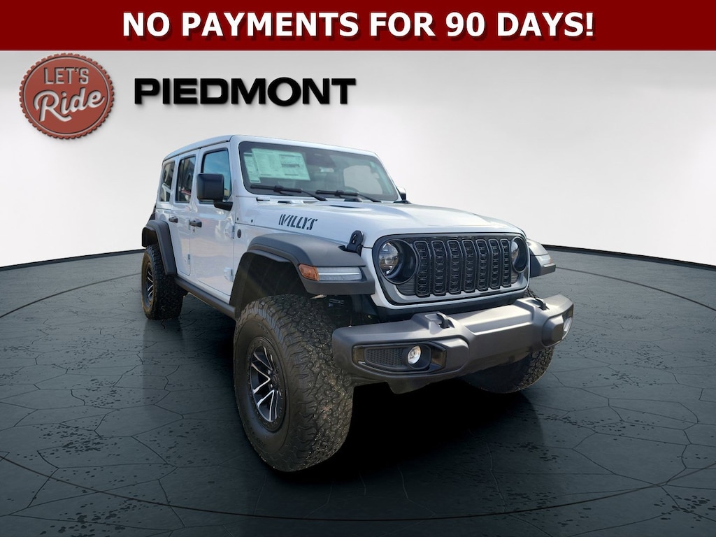 New 2026 Jeep Wrangler 4-DOOR WILLYS Sport Utility