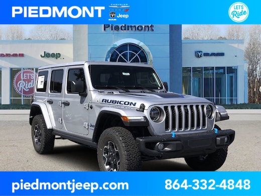 New Jeep Wrangler SUV in Anderson SC | Piedmont Chrysler Dodge Jeep RAM