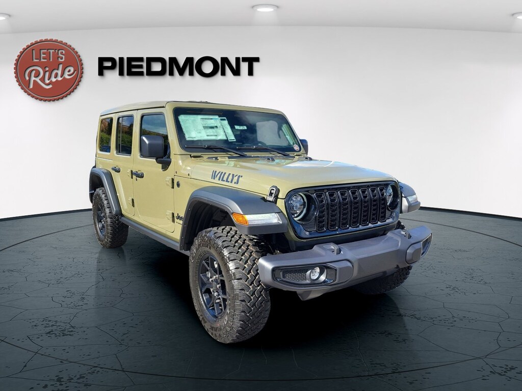 New 2026 Jeep Wrangler 4-DOOR WILLYS Sport Utility