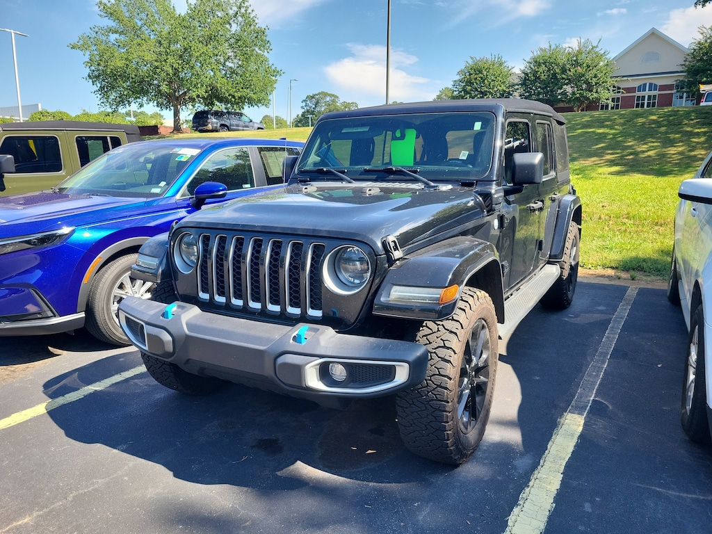Used 2023 Jeep Wrangler 4xe Sahara 4x4 SUV