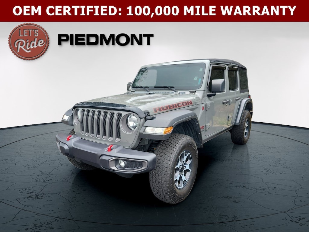 Used 2021 Jeep Wrangler Unlimited Rubicon 4x4 SUV