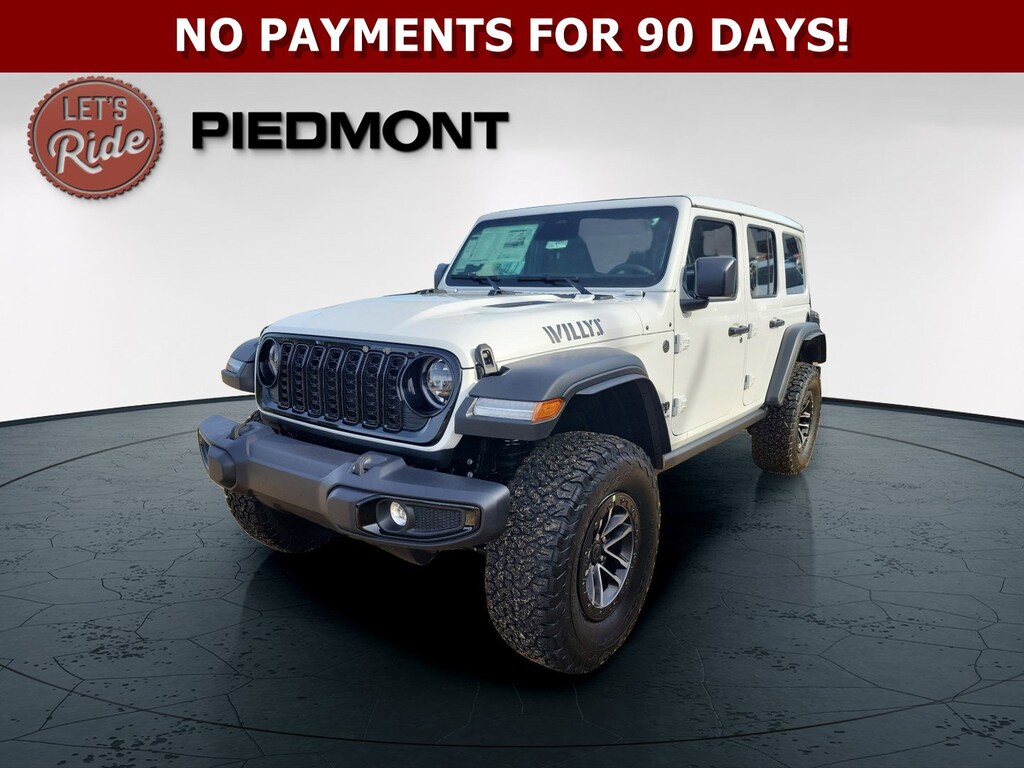 New 2026 Jeep Wrangler 4-DOOR WILLYS Sport Utility