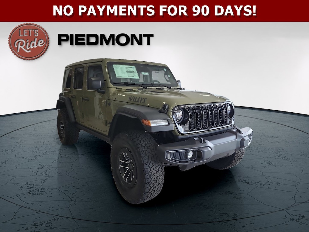 New 2026 Jeep Wrangler 4-DOOR WILLYS Sport Utility