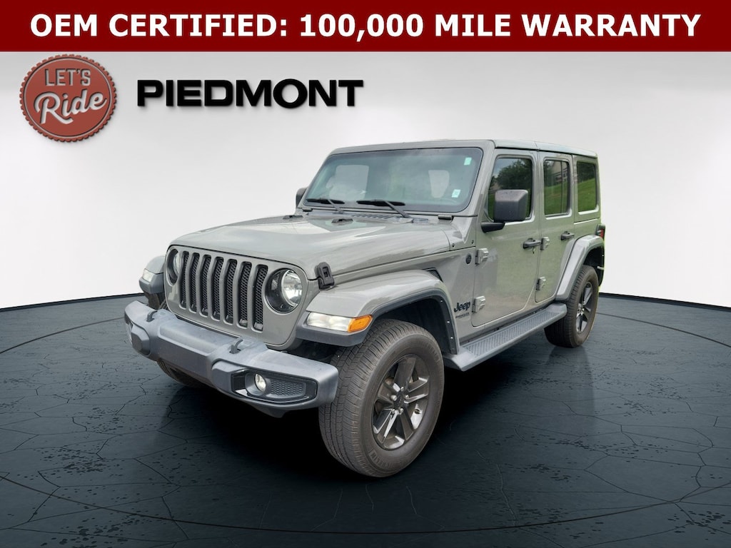 Used 2022 Jeep Wrangler Unlimited Sahara Altitude 4x4 SUV