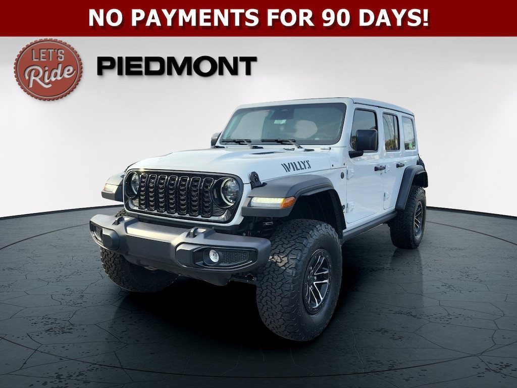 New 2026 Jeep Wrangler 4-DOOR WILLYS Sport Utility