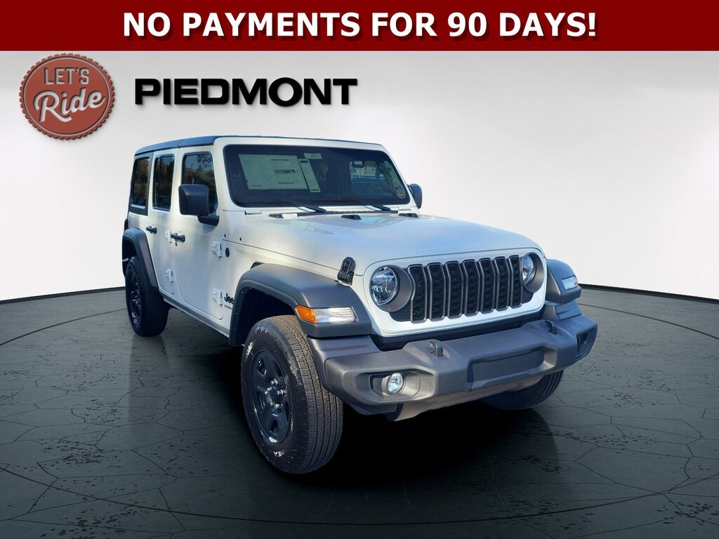 New 2026 Jeep Wrangler 4-DOOR SPORT Sport Utility