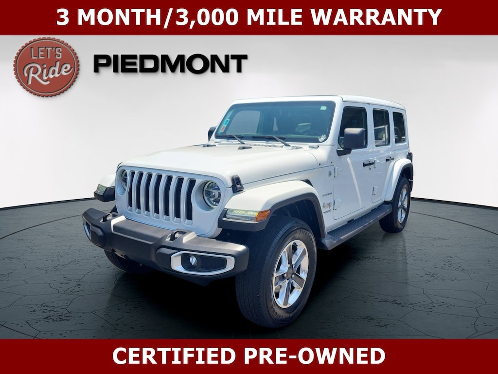 Used 2020 Jeep Wrangler Sahara 4x4 SUV