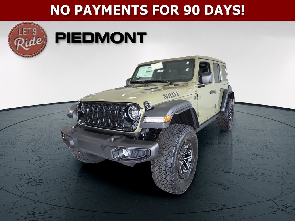 New 2026 Jeep Wrangler 4-DOOR WILLYS Sport Utility