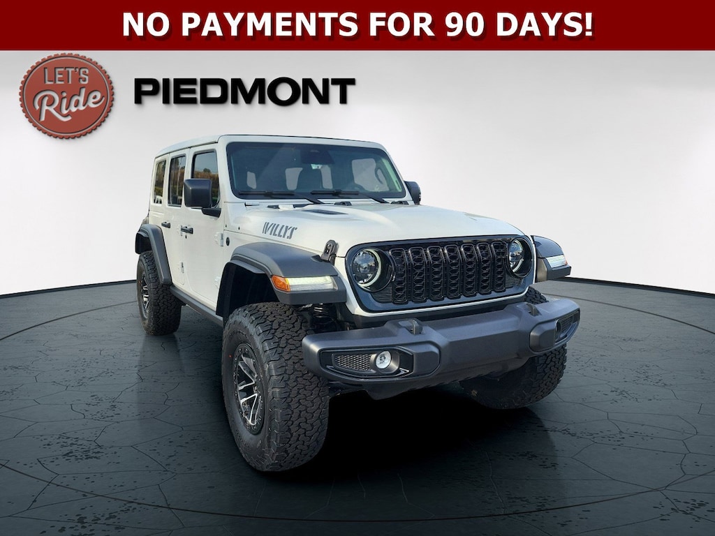 New 2026 Jeep Wrangler 4-DOOR WILLYS Sport Utility