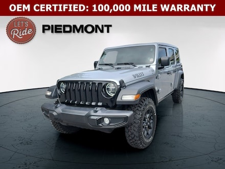 2021 Jeep Wrangler Unlimited Willys 4x4 SUV