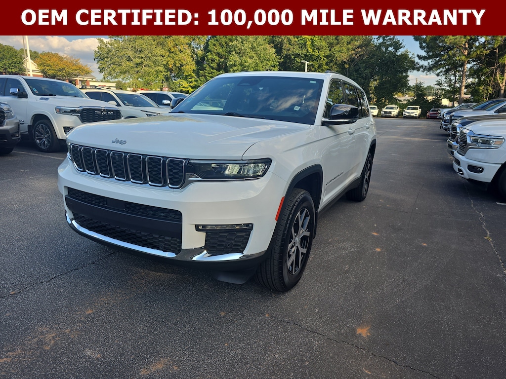 Used 2025 Jeep Grand Cherokee L Limited 4x4 SUV