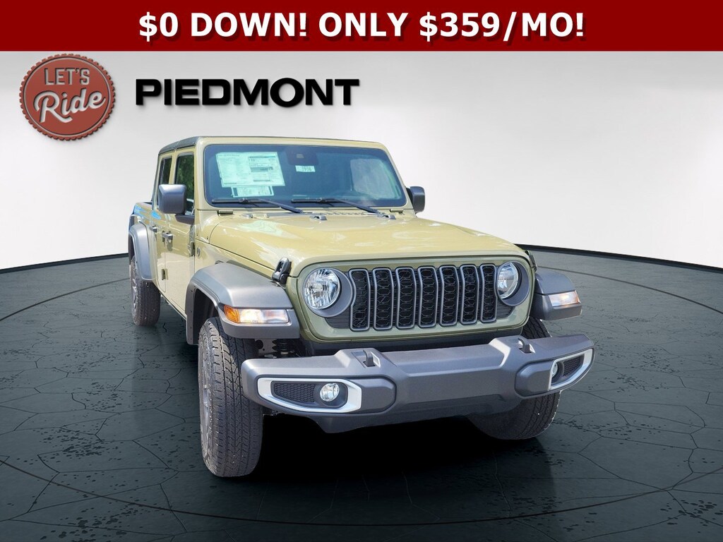 New 2025 Jeep Gladiator SPORT S 4X4 Pickup