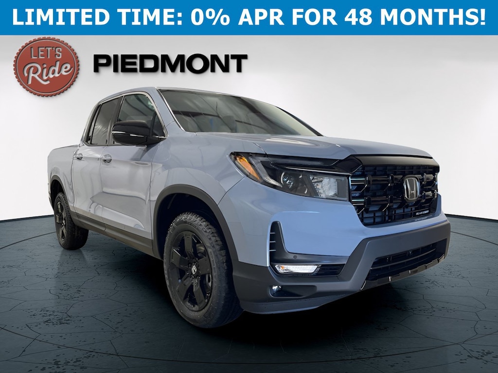New 2026 Honda Ridgeline Black Edition Truck Crew Cab