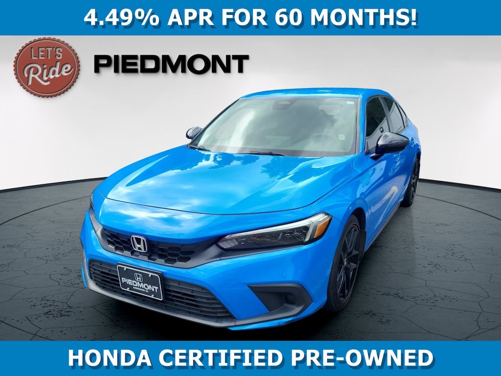 Certified 2024 Honda Civic Sport CVT Hatchback