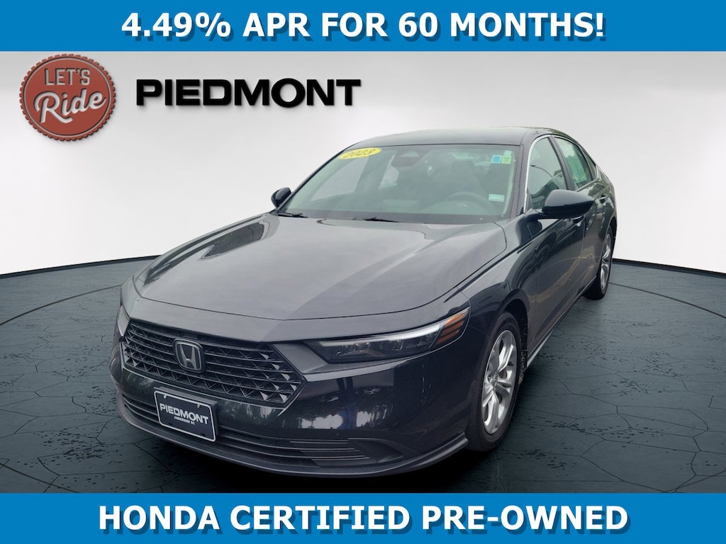 Certified 2023 Honda Accord LX CVT Sedan