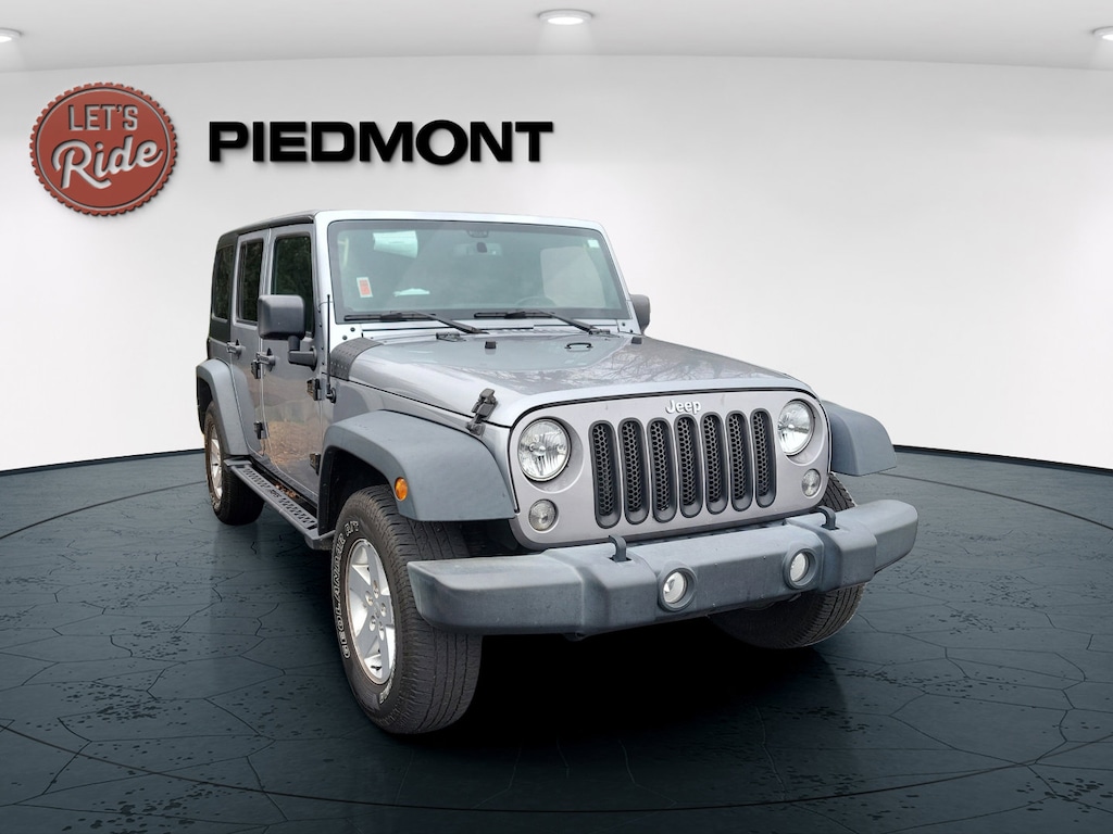 Used 2017 Jeep Wrangler JK Unlimited Sport 4x4 SUV