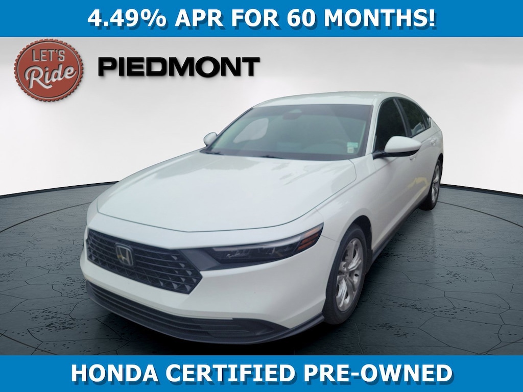 Certified 2024 Honda Accord LX CVT Sedan
